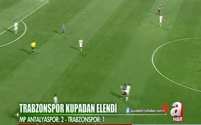 MP Antalyaspor - Trabzonspor maçının özeti