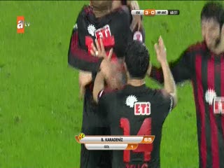 Eskişehir: 3 - Antalyaspor: 0 (Dk. 69 Batuhan)