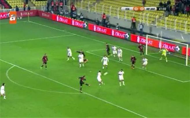 Eskişehirspor-Antalyaspor maçının özeti