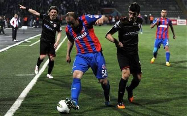 Kardemir Karabükspor - Boluspor maçının özeti