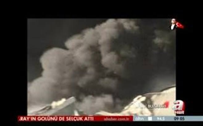 Zeytinburnu'nda yangın!