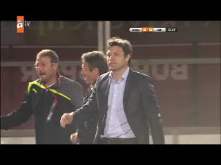 Bursaspor: 3 - Eskişehirspor: 0 (Dk. 54 Batalla)
