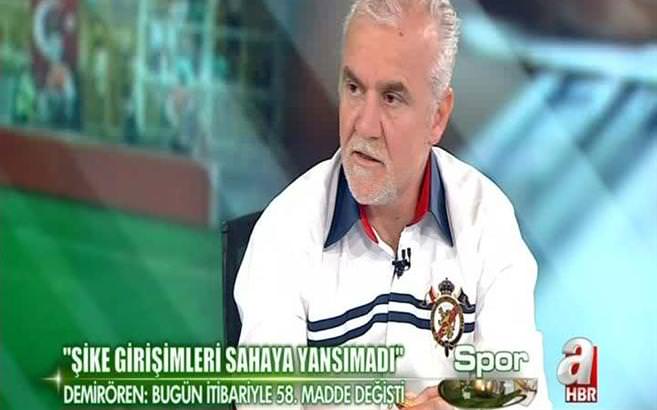 Turgay Demir'den TFF'nin şike kararı yorumu