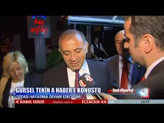 Gürsel Tekin A Haber'e konuştu