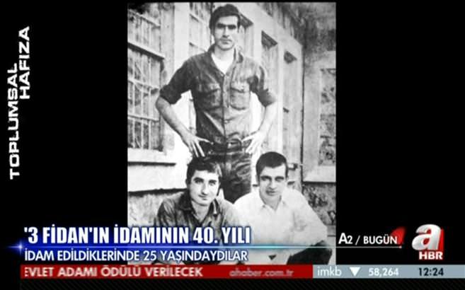 '3 Fidan'ın idamının 40.yılı