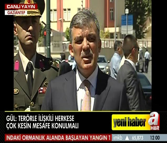 Gül'den 'bombalı saldırı' açıklaması