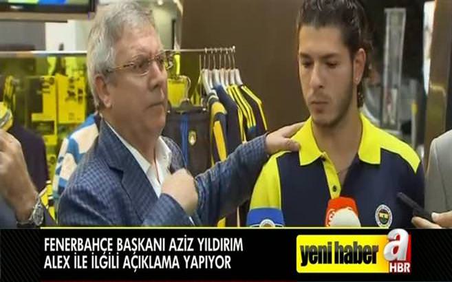 Aziz Yıldırım Alex'i bombaladı!