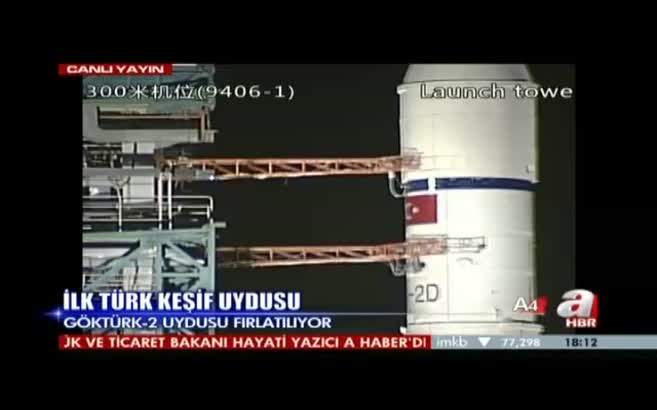Göktürk-2 fırlatıldı