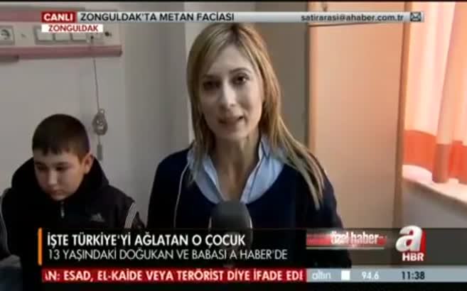 Türkiye'yi ağlatan çocuk A Haber'e konuştu