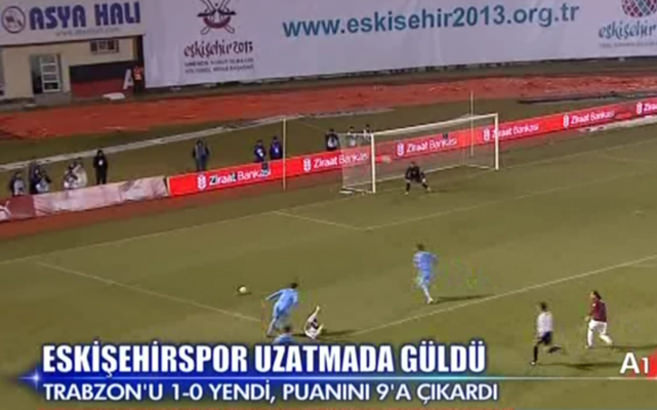Eskişehirspor: 1 - Trabzonspor: 0 (Özet)
