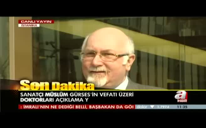 Doktoru açıkladı: Müslüm Baba'yı kaybettik