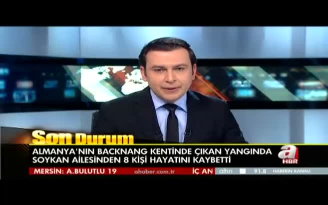 Almanya'dan yangın faciası