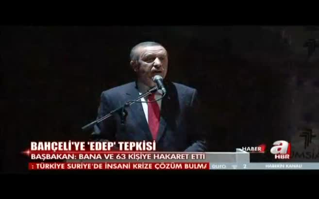 Bahçeli'ye 'edep' tepkisi