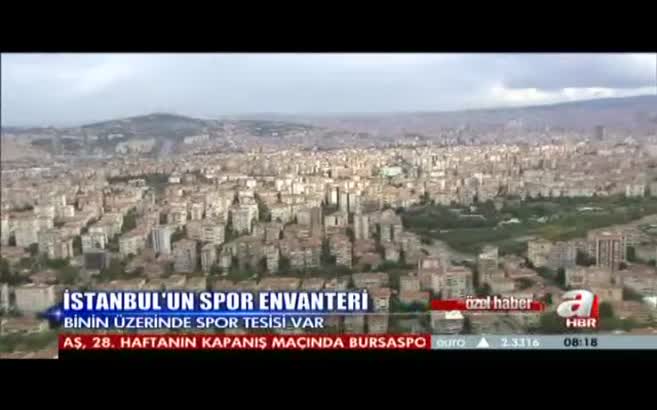 İstanbul'un spor envanteri