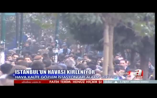 İstanbul'un havası kirleniyor