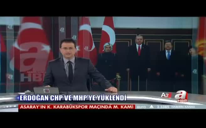 Erdoğan CHP ve MHP'ye yüklendi