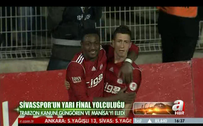 Sivasspor'un yarı final yolculuğu
