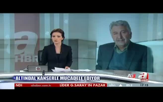 Altındal kanserle mücadele ediyor