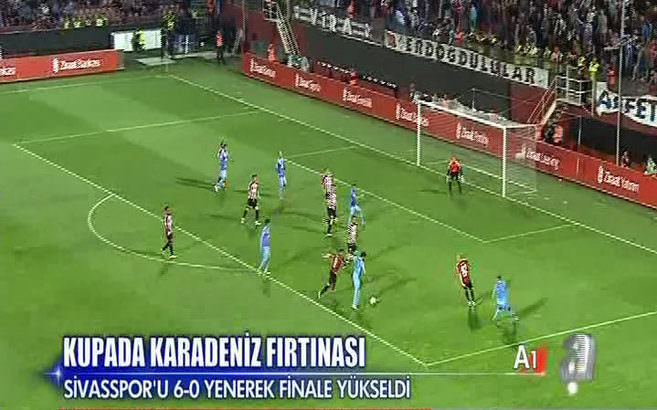 Trabzonspor: 6 - Sivaspor: 0 (Özet)