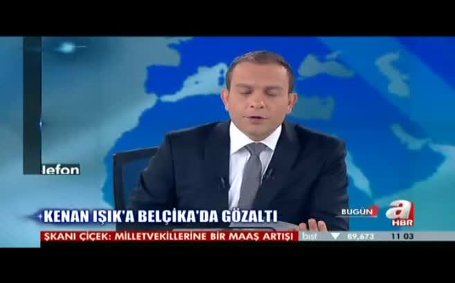 Kenan Işık'a Belçika'da gözaltı