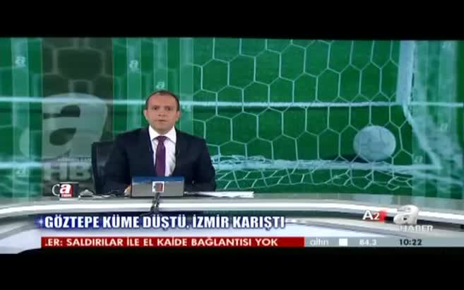 Göztepe küme düştü, İzmir karıştı