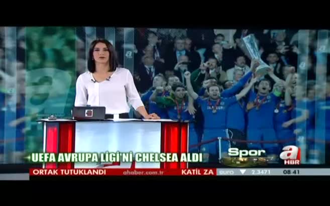 UEFA Avrupa Ligi'ni Chelsea aldı