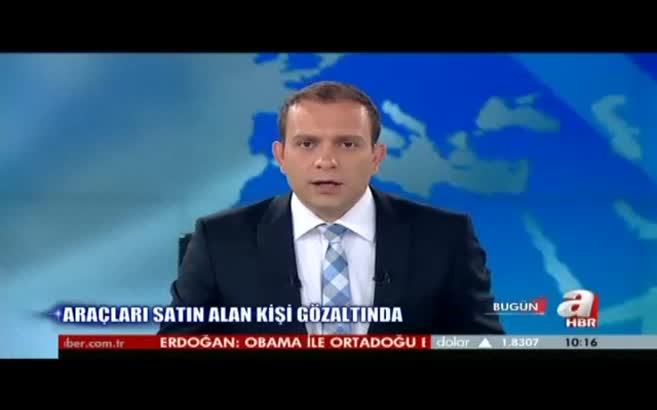 Araçları satın alan kişi gözaltında