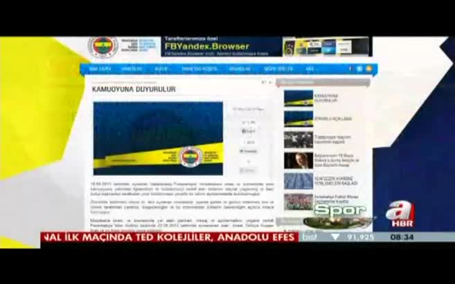 Fenerbahçe'den sert açıklama