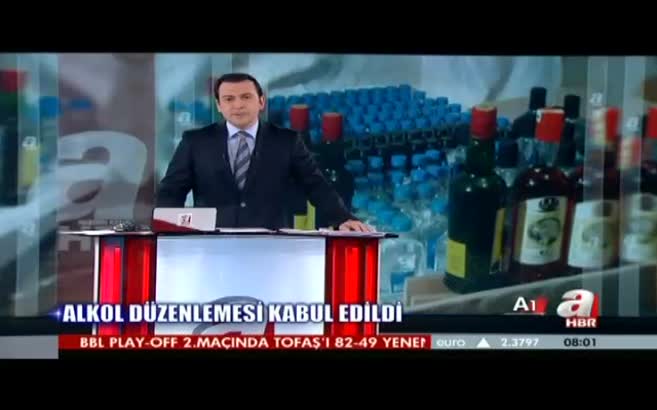 Alkol düzenlenmesi kabul edildi