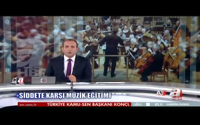 Şiddete karşı müzik eğitimi