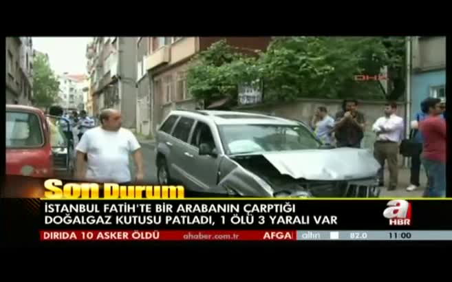 Fatih'te patlama