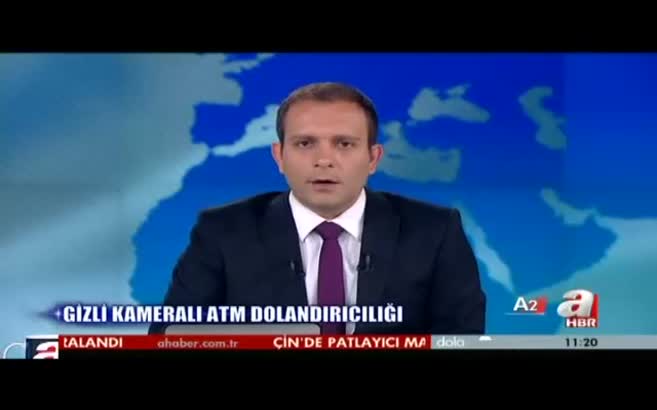Gizli kameralı ATM dolandırıcılığı
