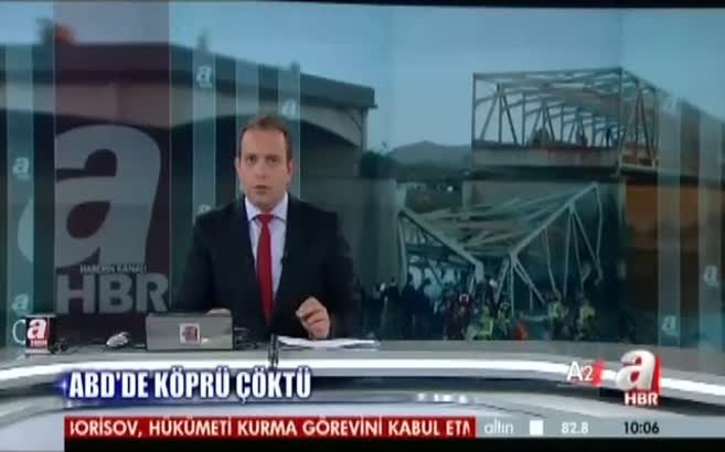 ABD'de köprü çöktü