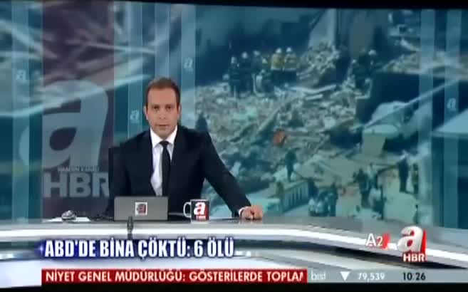 ABD'de bina çöktü