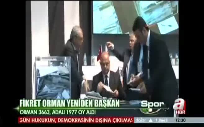Fikret Orman yeniden başkan seçildi