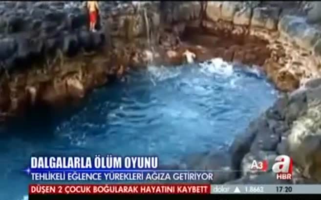 Dalgalarla ölüm oyunu
