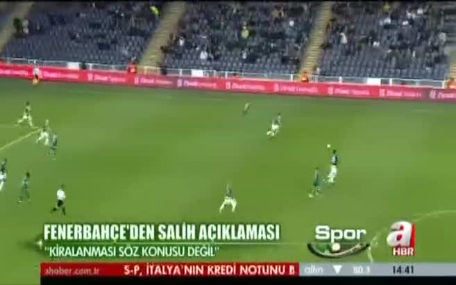 Fenerbahçe'den Salih açıklaması