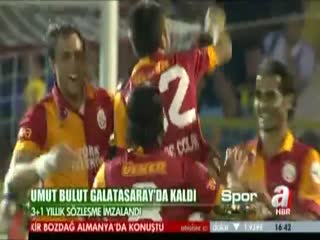 Umut Bulut Galatasaray'da kaldı