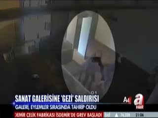Sanat galerisine "Gezi" saldırısı