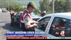 Robot jandarma görev başında