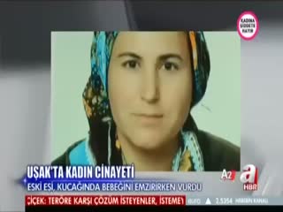 Uşak'ta kadın cinayeti