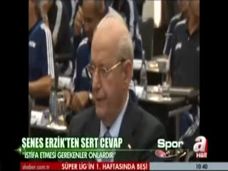 Erzik: İstifa etmesi gerekenler onlardır