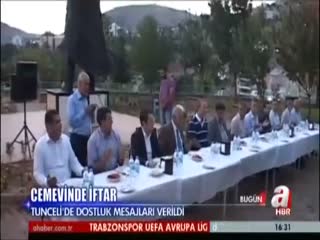 Cemevinde iftar
