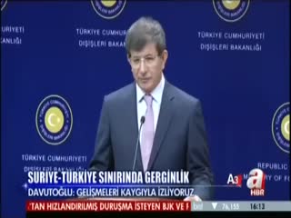 Davutoğlu: TSK her tehdide anında karşılık verir