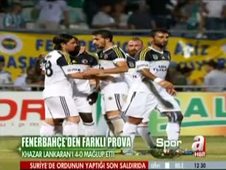 Fenerbahçe'den farklı prova