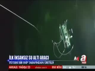 İlk insansız su altı aracı