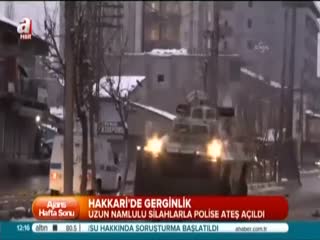 Yuksekova'da gerginlik