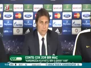 Conte: Çok zor bir maç