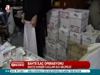 9 ilde sahte ilaç operasyonu