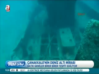 Savaşın su altındaki kalıntıları